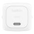 Belkin BoostCharge Compact 30W USB-C PD Fast Charging AC Charger for All iPhone 16 and iPhone 15 Models Samsung Galaxy S25, iPad, AirPods, and More - White